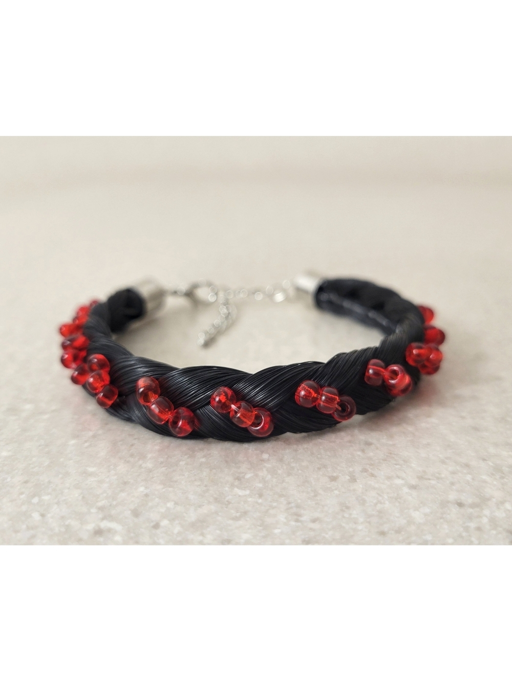 Horse Hair | Beaded Bracelet